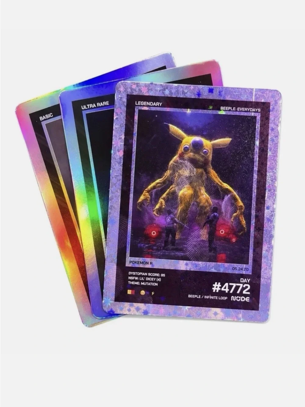 Beeple Everydays Trading Cards Factory Sealed Pack In-hand Ready to Ship